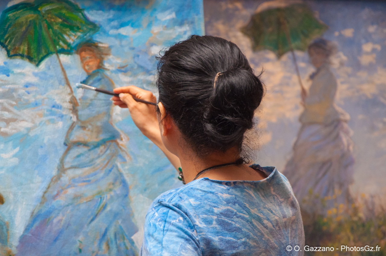 Peintre au musée - Washington DC