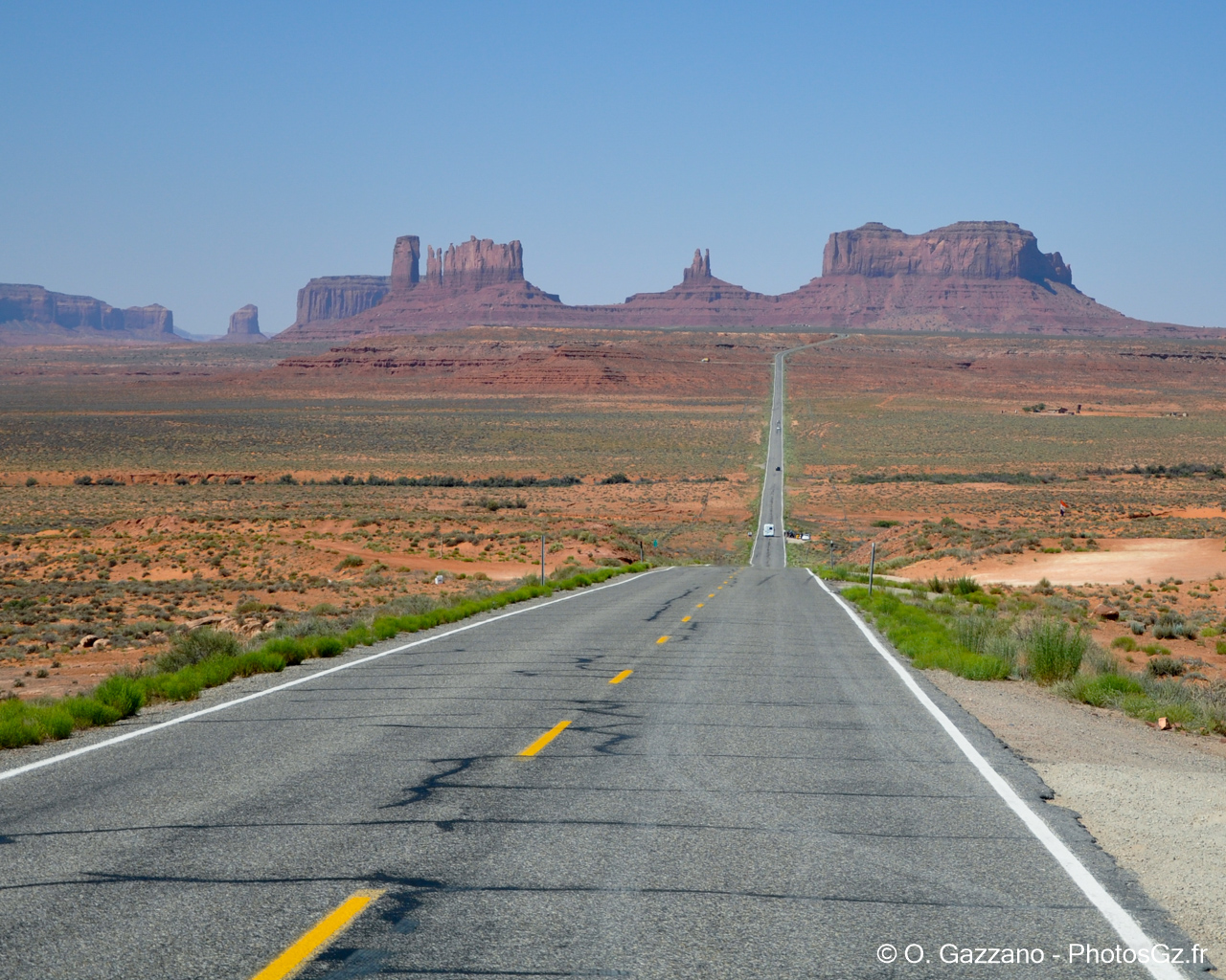 En route vers Monument Valley !