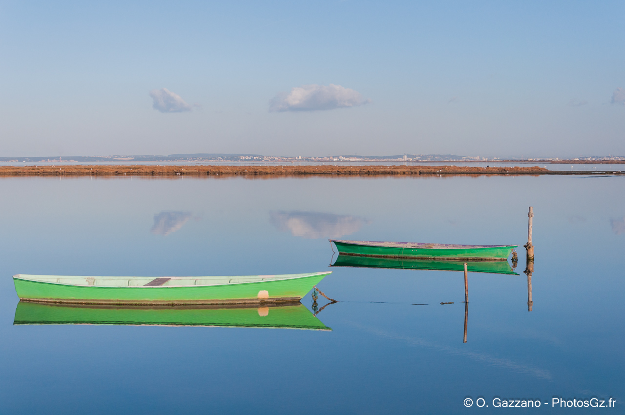 Barques en Camargue