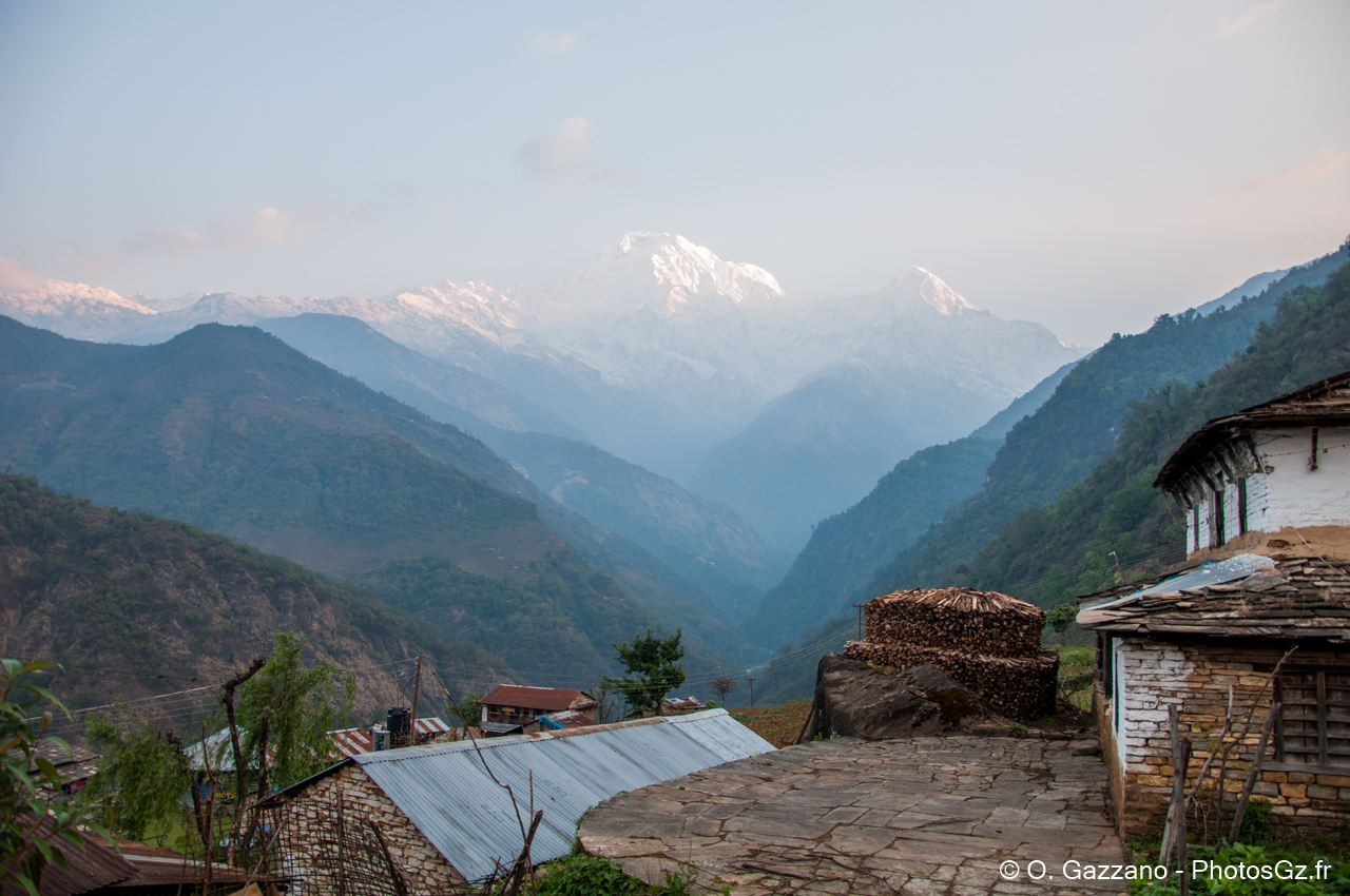 La chaine des Anapurna / Népal