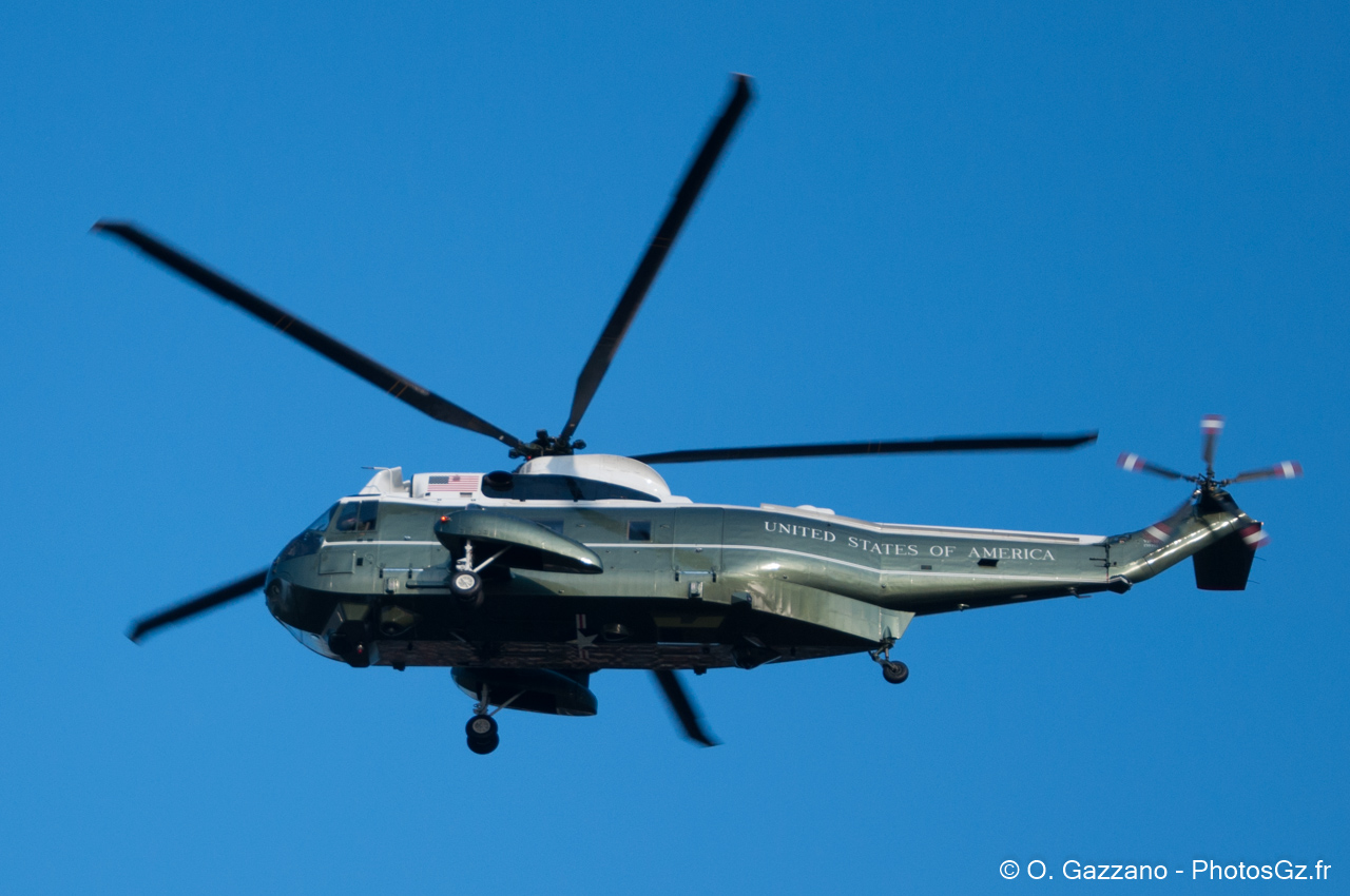 Hélicoptère présidentiel à Washington DC !