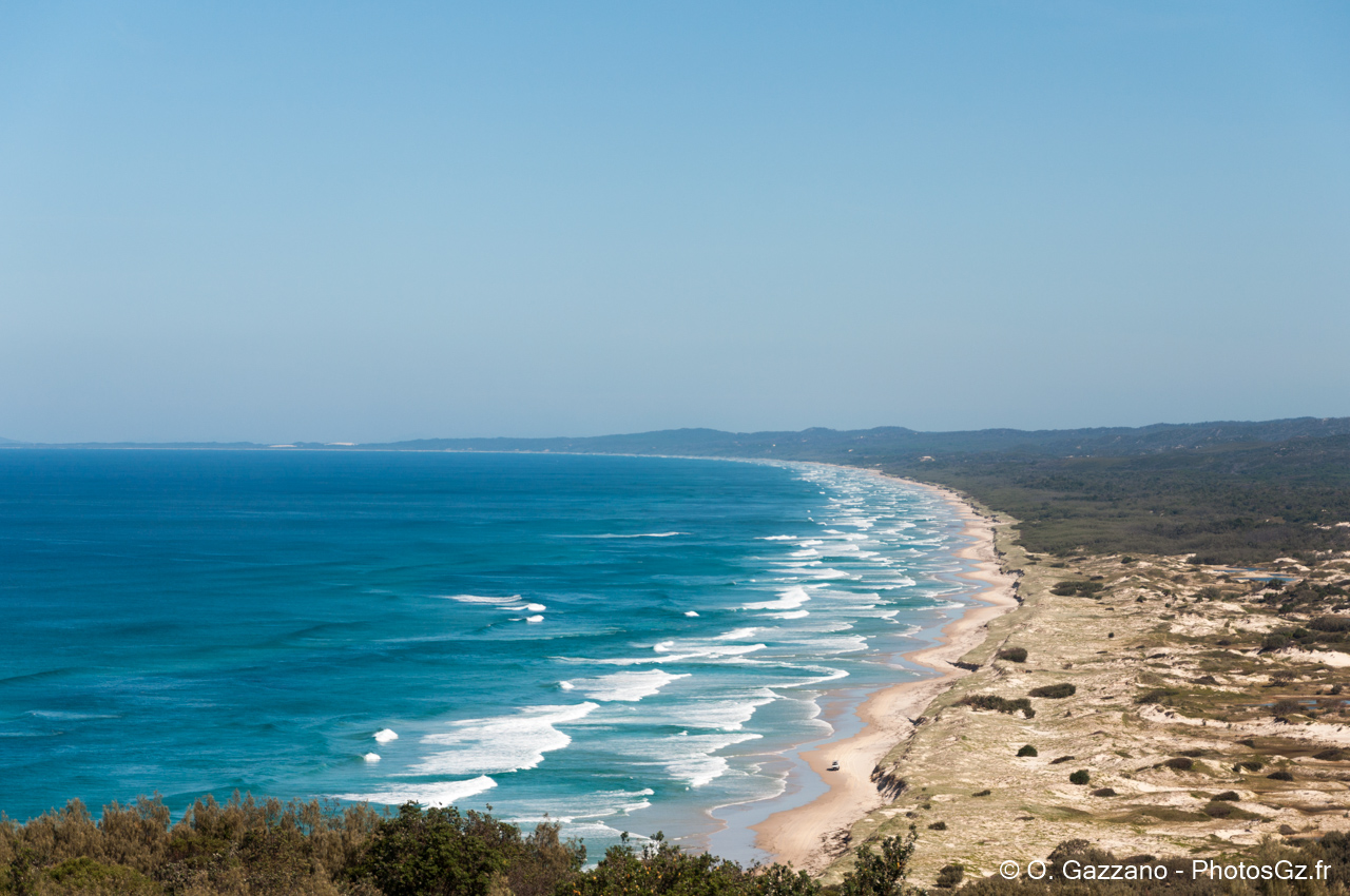 Plage de Moreton Island / Australie