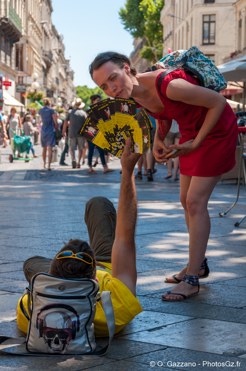 Festival d’Avignon..Avignon, France - 9 juillet 2012