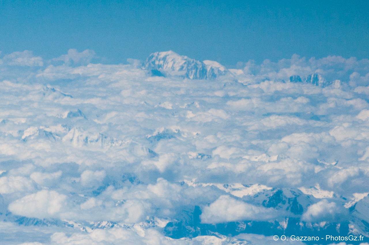Le Mont Blanc vue d
