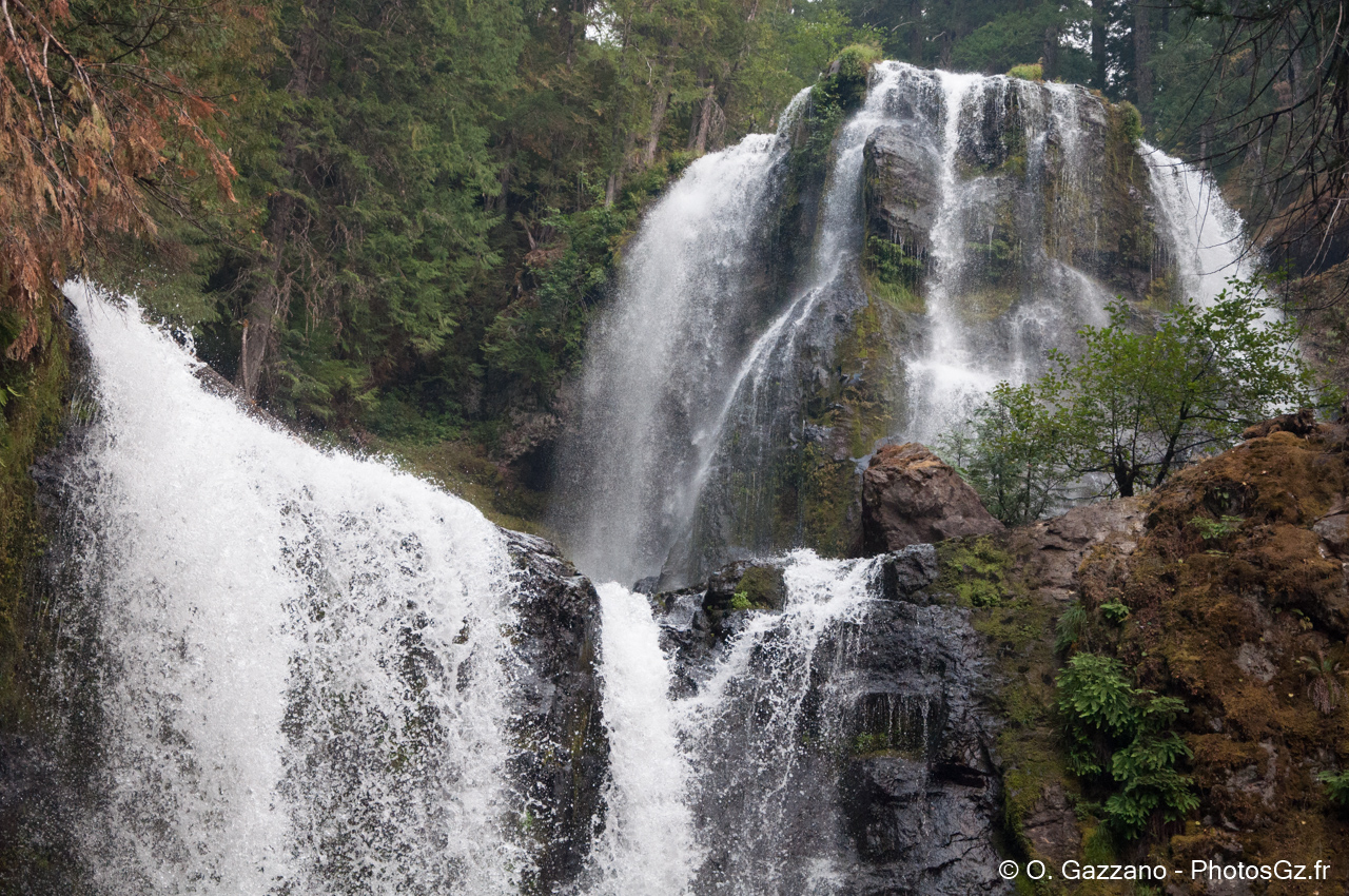 Fall creek double cascade - Etat du Washington