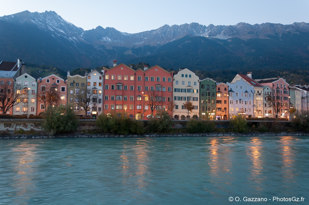 Innsbruck à la pénombre